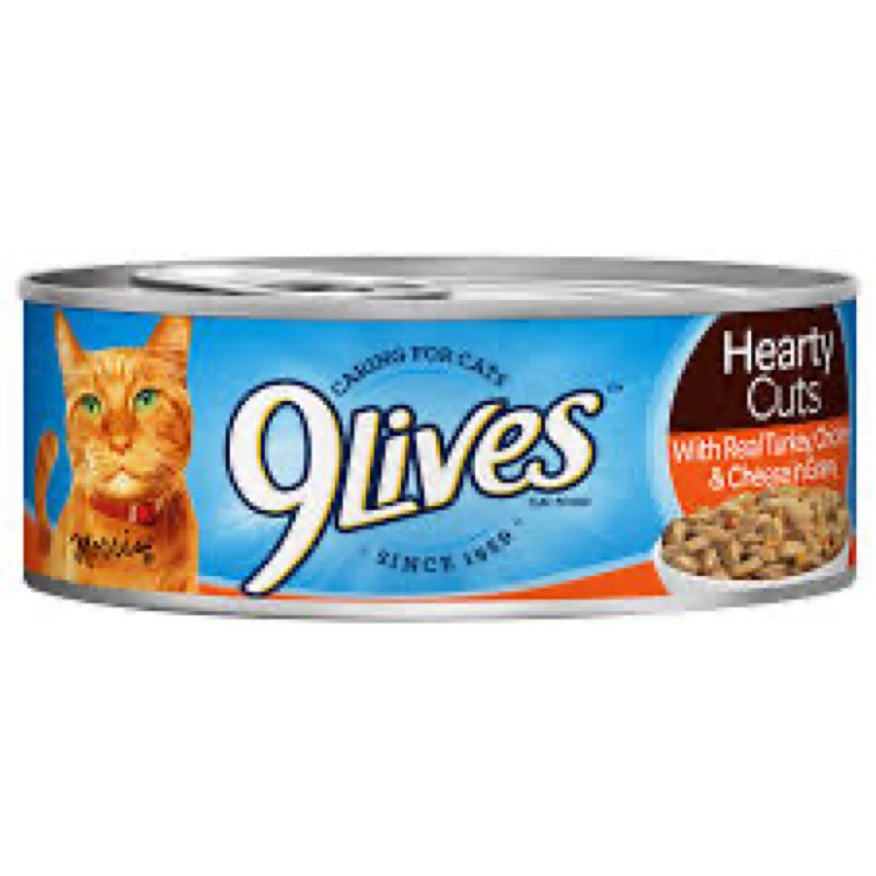 (Bbd: 11/06/2025) 9Lives® Hearty Cuts With Real Turkey, Chicken & Cheese In Gravy Wet Cat Food (24ct ) 