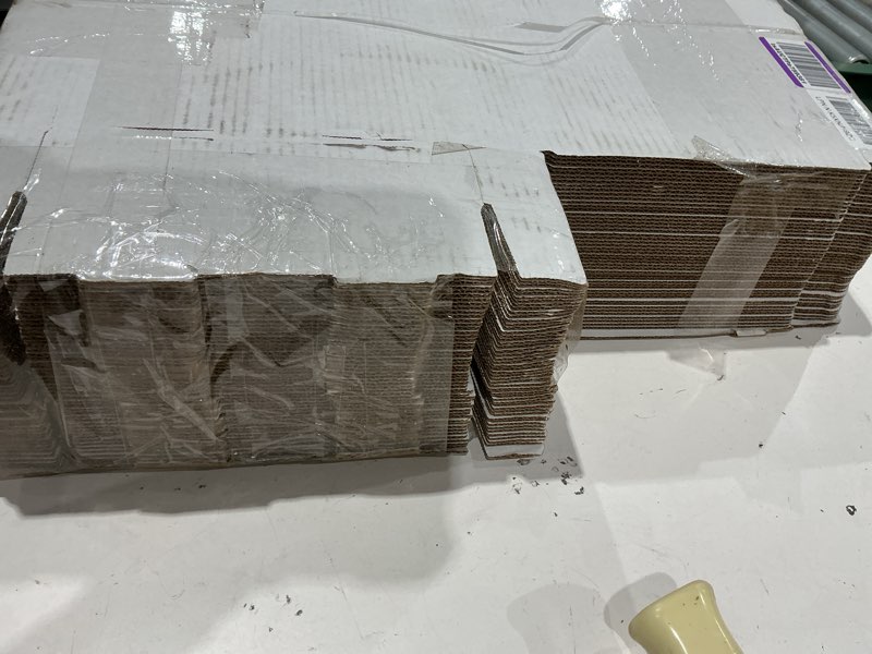 Condition photo showing Good Condition for box usa white literature mailing boxes, 14 1/8 x 8 3/4 x 2 inches, pack of 50, crush-proof, for shipping, mailing and storing