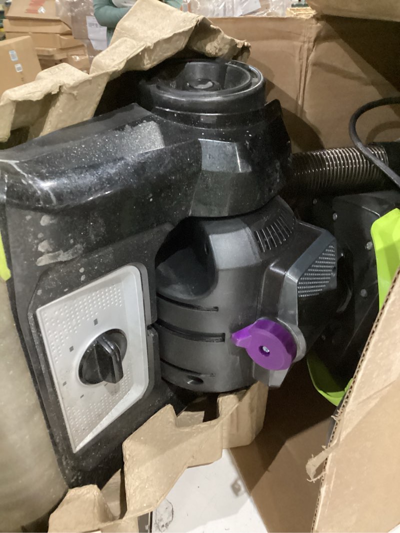 Condition photo showing As Is for bissell 2252 cleanview swivel upright bagless vacuum with swivel steering, powerful pet hair pick up, specialized pet tools, large capacity dirt tank, easy empty