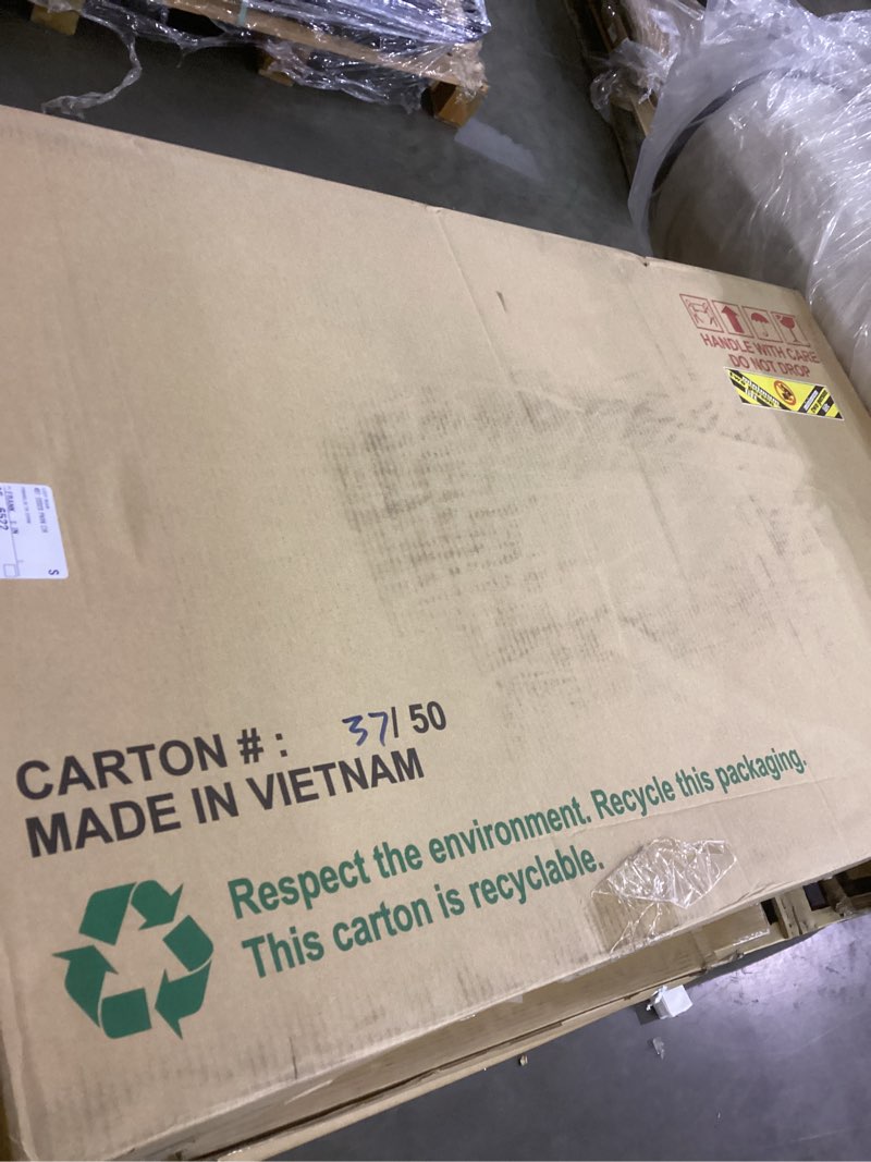 Condition photo showing Good Condition for IC International Concepts, 42" Round Dual Drop Leaf Pedestal Dining Table, Solid Wood, Real Parawood, 42" W x 42" D x 29.5" H, Easy Assembly, Espresso