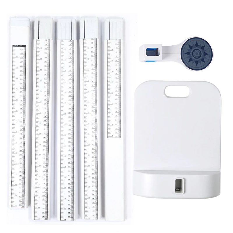 Height Measuring Ruler, Height Gauge, Altimeter Portable Precision Measuring Tool 8-83 Inch / 20-210