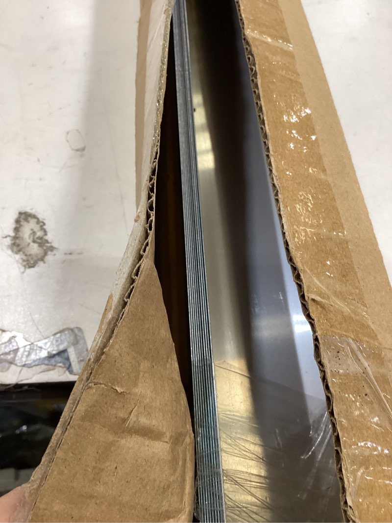 Condition photo showing Good Condition for 10 pcs stainless steel wall corner guards (2 x 2 x 48 inch),90° angle metal edge guard corner protectors are designed for wall protection and decoration 10 pack