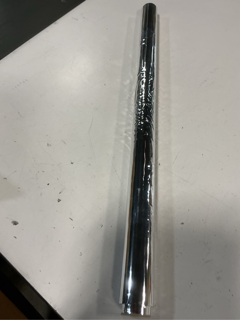 Condition photo showing Good Condition for Hygloss Products Mylar Gift Wrap Roll - Great for Gift Bags, Baskets – 24 Inch x 8.3 Feet, Silver (61205)