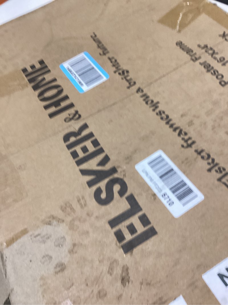 ELSKER&HOME 16x24 Poster Frame 3 Pack, White Picture Frame for Horizontal or Vertical Wall Mounting,