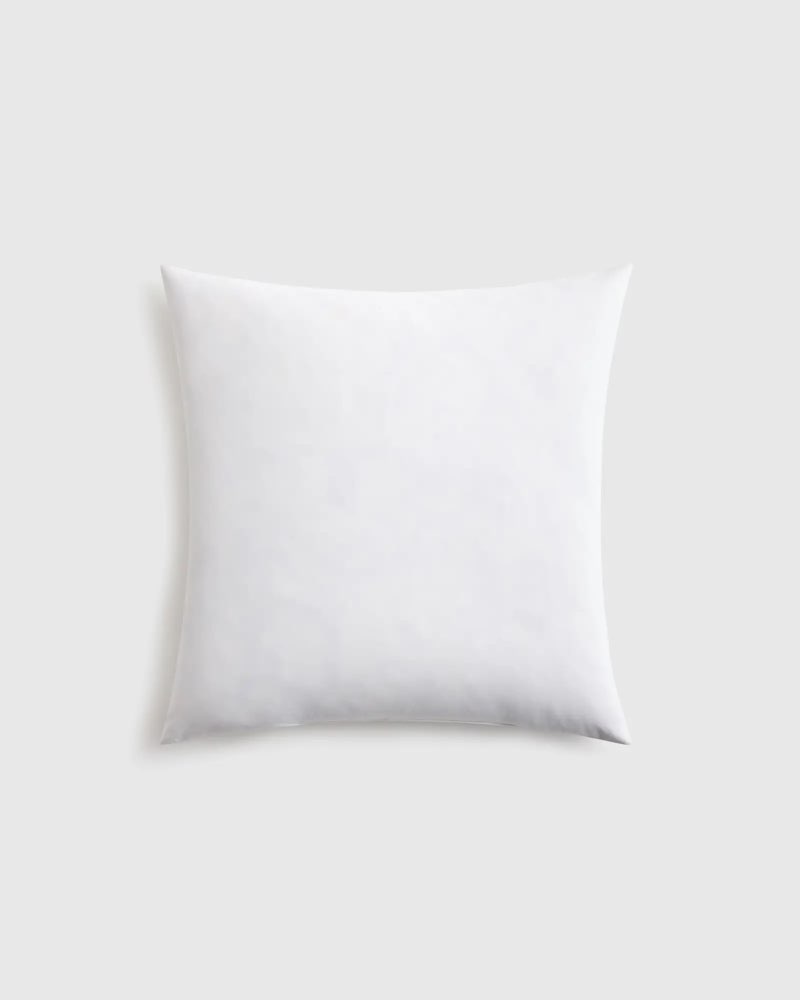quince premium feather pillow insert 20”x20” 