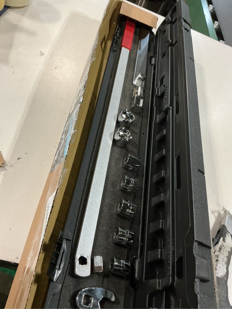 Condition photo showing Good Condition for Powerbuilt Serpentine Belt Tool Set, Remove and Install Car Vehicle Serpentine Belts, for Spring-Loaded, Accessories and Storage Case Included - 648629,Silver