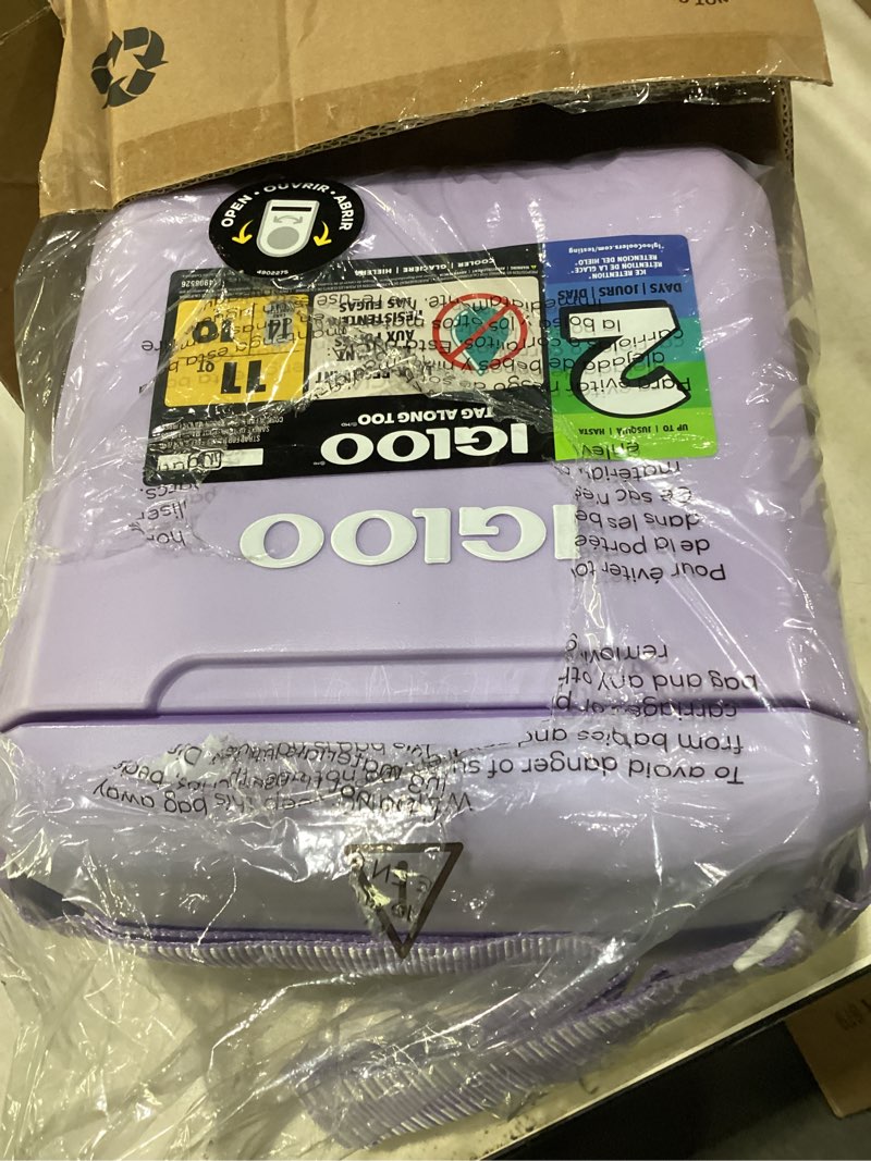 Condition photo showing Good Condition for igloo 11 qt tag along too strapped picnic style cooler