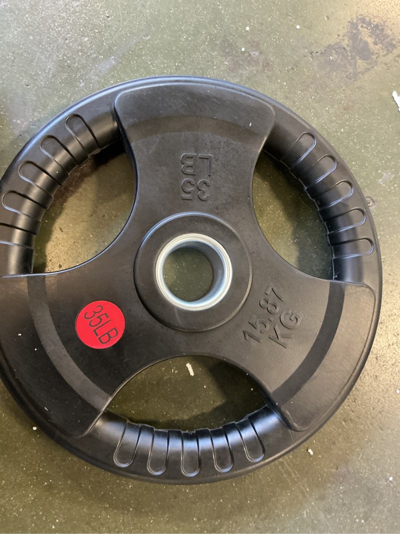 BalanceFrom Weight Plates, Cast Iron, 35 lb,1 pcs 