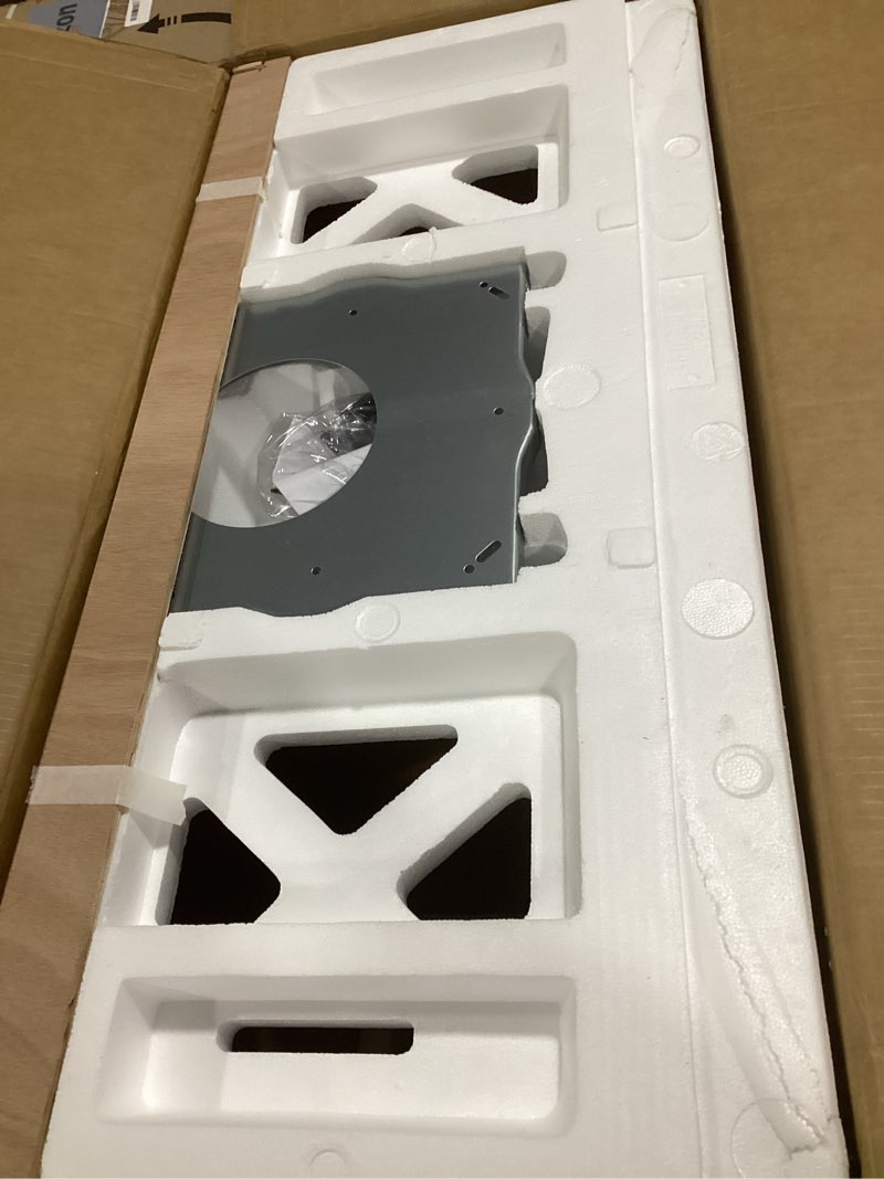 Condition photo showing Good Condition for joeaonz island range hood 36 inch 700 cfm, ceiling mount kitchen vent hood ducted/ductless convertible, 4 led lights 5-layer filters extractor stove exhaust fan, curved tempered glass stainless steel