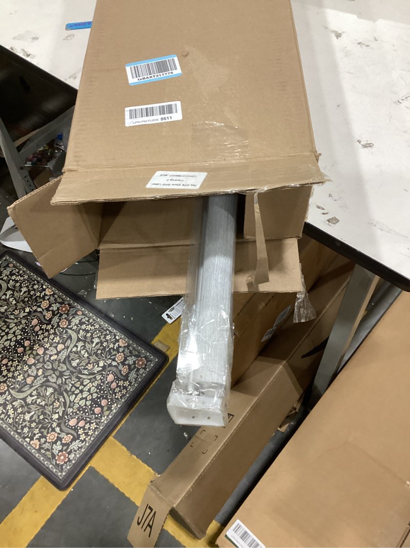 Condition photo showing New/Like New for ALLBRIGHT Thermal Insulated Fabric 100% Blackout UV Protection Striped Jacquard Roller Shades for Windows,Easy to Install (Grey, 37'')