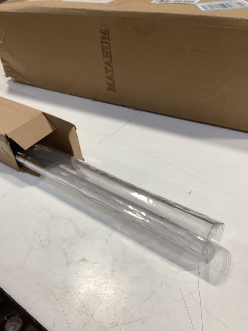 Condition photo showing Good Condition for 36 x 20 Door Scratch Protector Dog & Cat Scratch Guard, Heavy Duty Clear Anti-Scratching Protection on Wall Window Glass Screen & Sliding Doors Furniture Indoor/Outdoor 1 Pack 36 x 20''