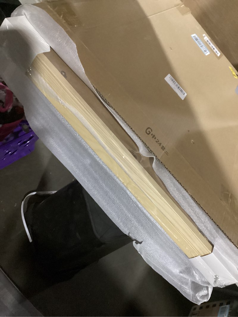 Condition photo showing Good Condition for Egofine 18x24 Poster Frame Set of 2 Solid Wood Frame with Plexiglass Matted for 16x20 for Wall Mounting Hanging Picture Frame Vertically or Horizontally, Natural Wood Natural Wood 18x24