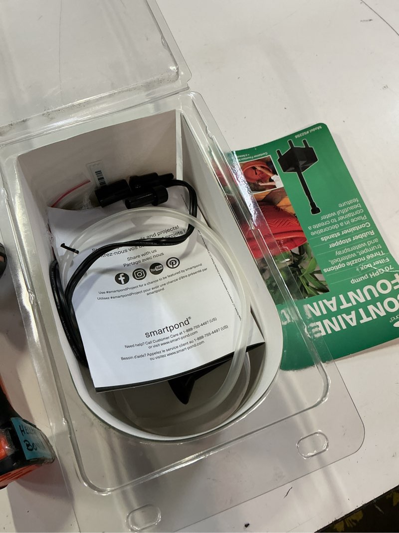 Condition photo showing As Is for smartpond filter kit