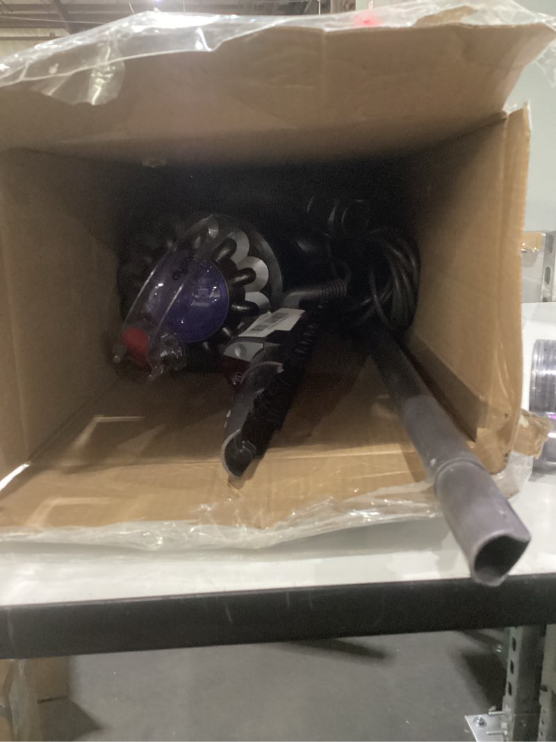 Condition photo showing As Is for NOT TESTED MISSING PIECES Dyson Ball Animal 3 Upright Vacuum, Corded, 290AW, De-tangling Motorbar Cleaner Head for All Floors, 3 Suction Modes