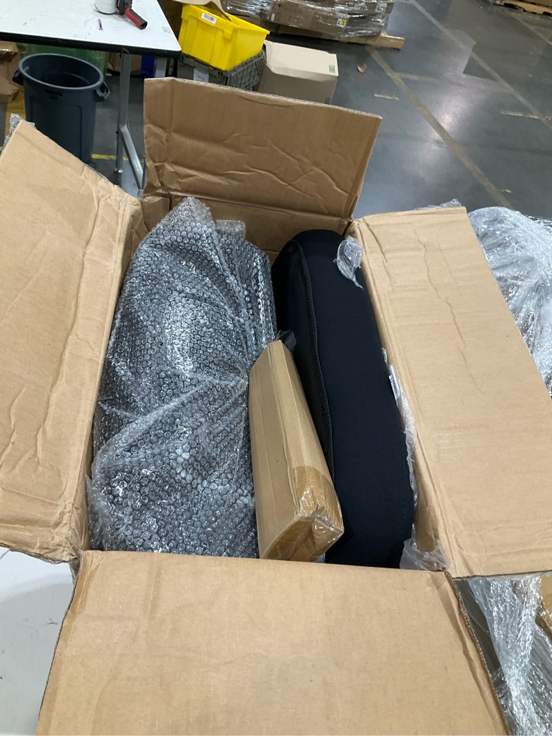 Condition photo showing Good Condition for tralt office chair - ergonomic office chair with back support, computer chair - home office desk chair, 330 lbs wide seat big and tall office chairs with headrest, comfy desk chairs (black)