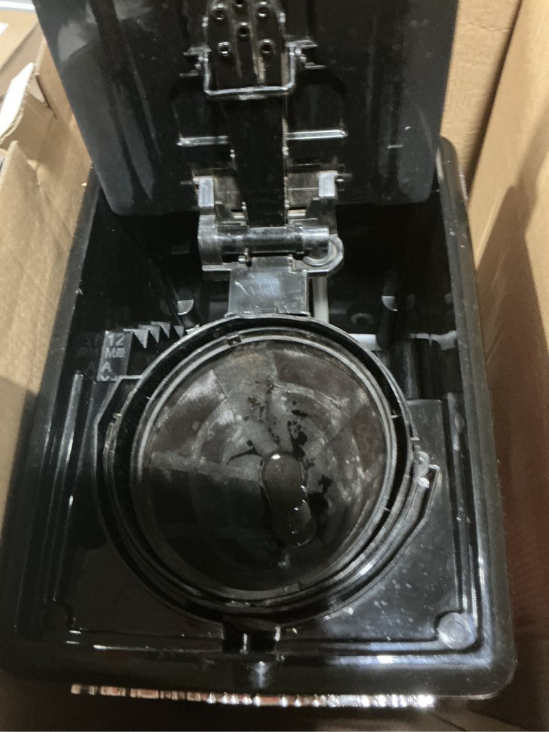 Condition photo showing As Is for Nostalgia Retro 12-Cup Programmable Coffee Maker With LED Display, Automatic Shut-Off & Keep Warm, Pause-And-Serve Function, Red