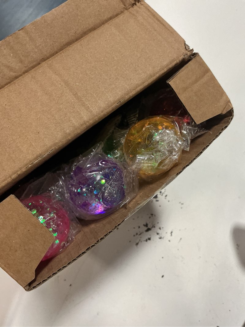 Condition photo showing Good Condition for 48pack valentine day gifts for kids,valentines cards with pop fidget toys bulk 3d stress ball, easter basket stuffers,valentines classroom party favors exchange gifts,treat prizes activity for class