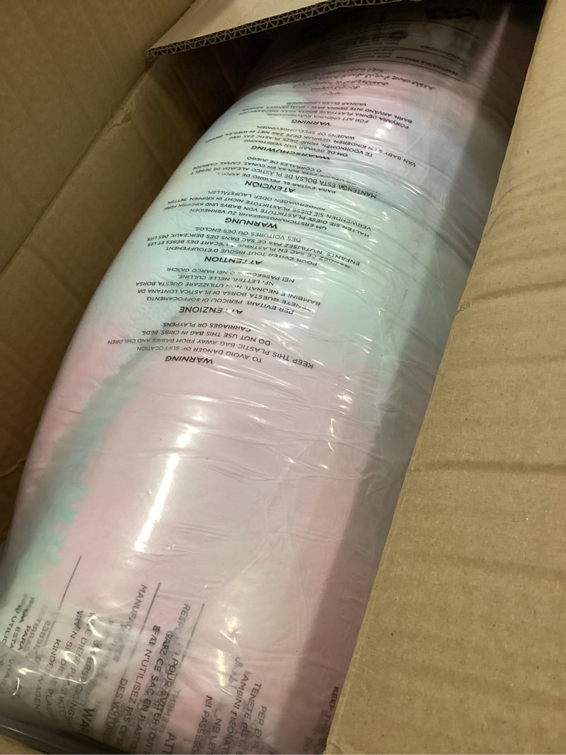 Condition photo showing New/Like New for Bedsure Calming Dog Bed for Large Dogs - Donut Washable Large Pet Bed, Anti-Slip Round Fluffy Plush Faux Fur Dog Bed, Fits up to 100 lbs Pets, Multi-Colored, 36 inches