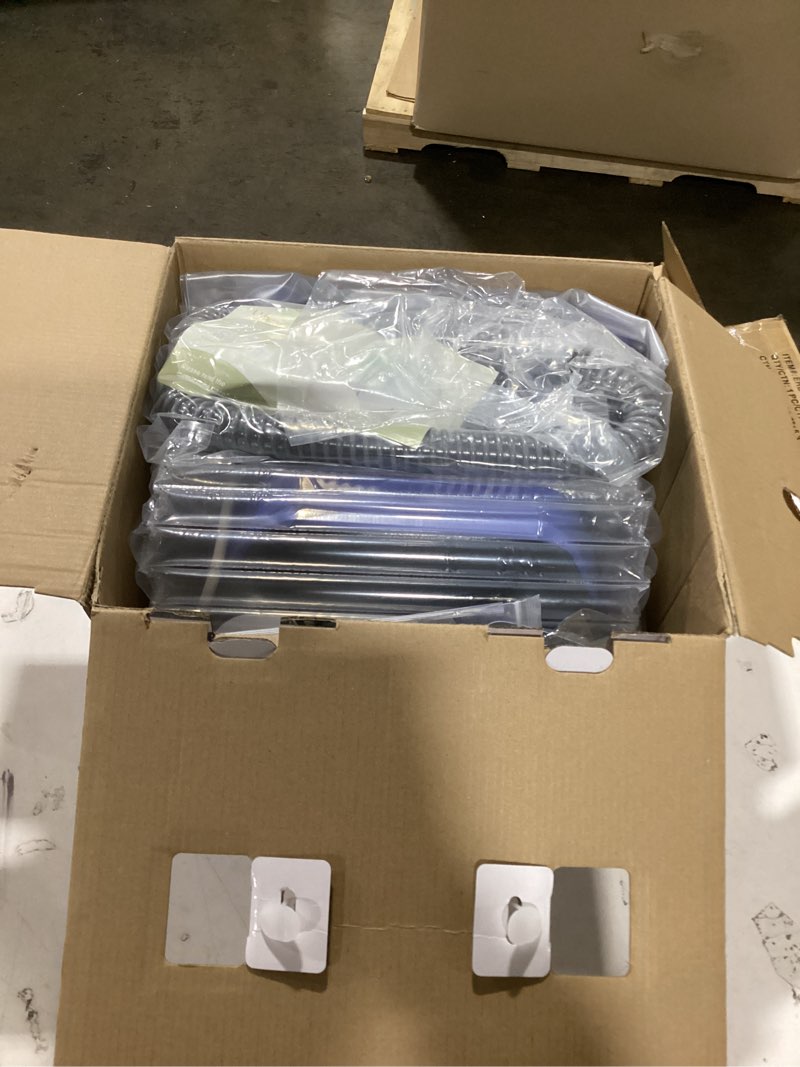 Condition photo showing Good Condition for Dribbl Electric Bubble Massage Bathtub Mat – Non-Slip Full-Body Waterproof Hot Tub Spa Mat for Bath with Heater, Motorized Air Pump, and Remote Control, 6-Speed Adjustable Massage, Blue