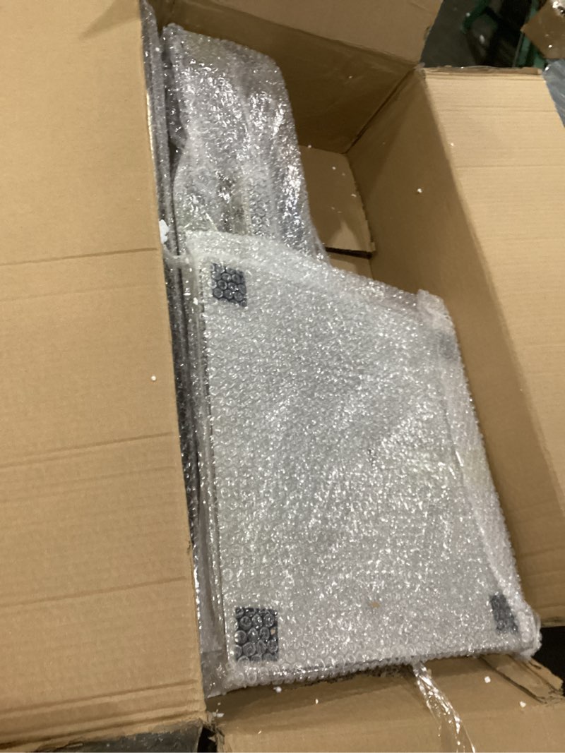 Condition photo showing New/Like New for New Star Foodservice 1028904 Freestanding Floorstand for Hand Sanitizer Dispenser, Stainless Steel, Square Stainless Steel (Square Base)