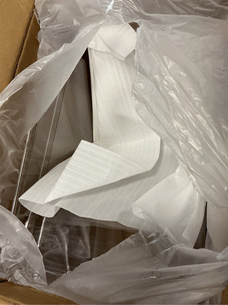 Condition photo showing Good Condition for [2 pack]upgraded 240337103 refrigerator crisper drawers bins suitable for frigidaire kenmore refrigerator,240337103 crisper bin drawer replacement drawer parts ap2115741, 240337100, 240337102 2pack