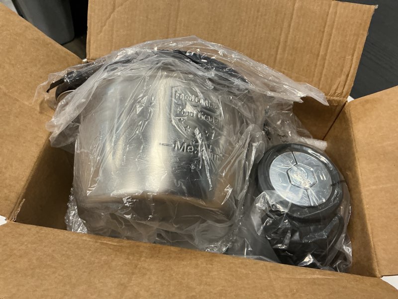 Condition photo showing Good Condition for 3-Speed Electric Food Processor: Meat Grinder, Vegetable Chopper & Baby Food Maker - 300W, 2 Bowls (8 Cup Stainless Steel+8 Cup Glass), Quiet Operation