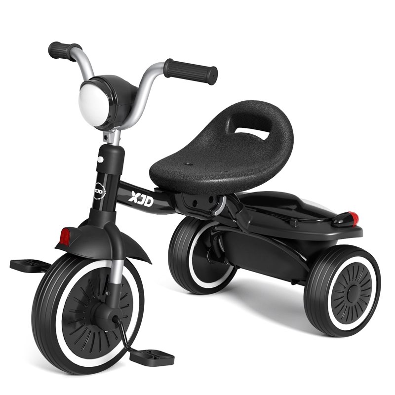 xjd 5-in-1 toddler bike for 1-4 years old boys girls tricycles for toddlers kids trikes for balance training baby bike infant trike