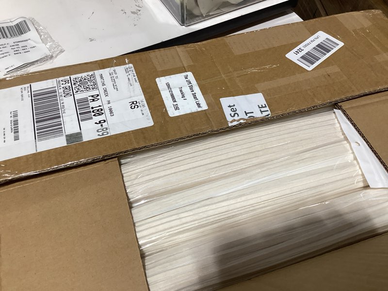 Condition photo showing Good Condition for sadnyy paper umbrellas paper decorative chinese japanese parasol umbrella diy oiled painting umbrellas crafts for wedding bridal party decor white 33 inches 36