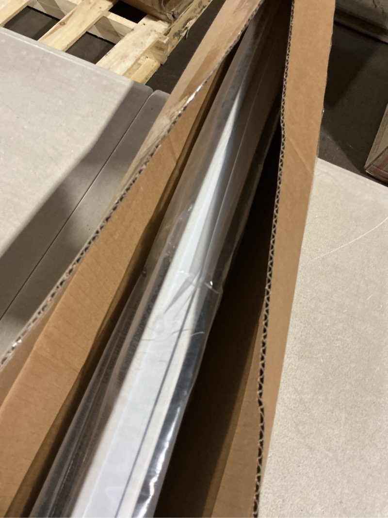 Condition photo showing Good Condition for lazblinds no tools no drill cordless cellular shades, blackout light blocking honeycomb shades for home, thermal insulation blinds for windows, 27" w x 48" h, white blackout-white 27" w x 48" h
