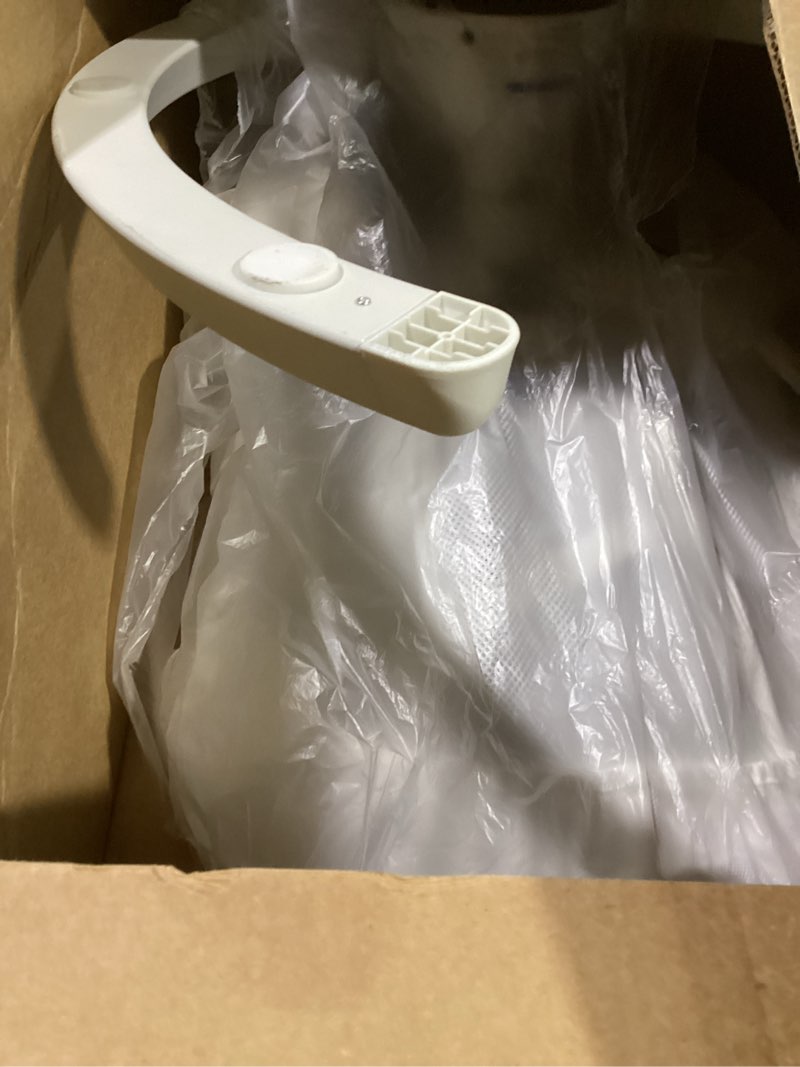 Condition photo showing Good Condition for baby swings for infants to toddler, portable baby swing with extra pad, electric infant swing with 5 speeds and bluetooth music, indoor & outdoor white