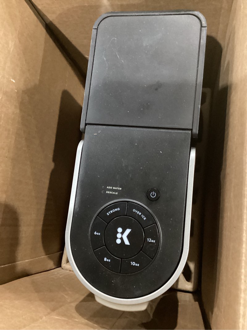 Condition photo showing As Is for Keurig K-Supreme Single Serve K-Cup Pod Coffee Maker, MultiStream Technology, 4 Brew Sizes, 66oz Dual-Position Removable Reservoir, Black Black Coffee Maker