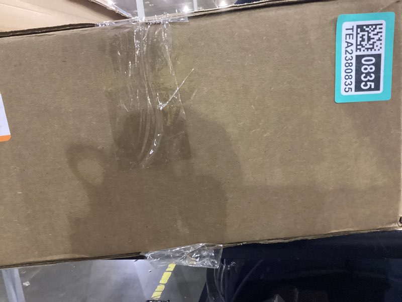 Condition photo showing Good Condition for automobile radiator and A/C condenser cooling fan assembly.  