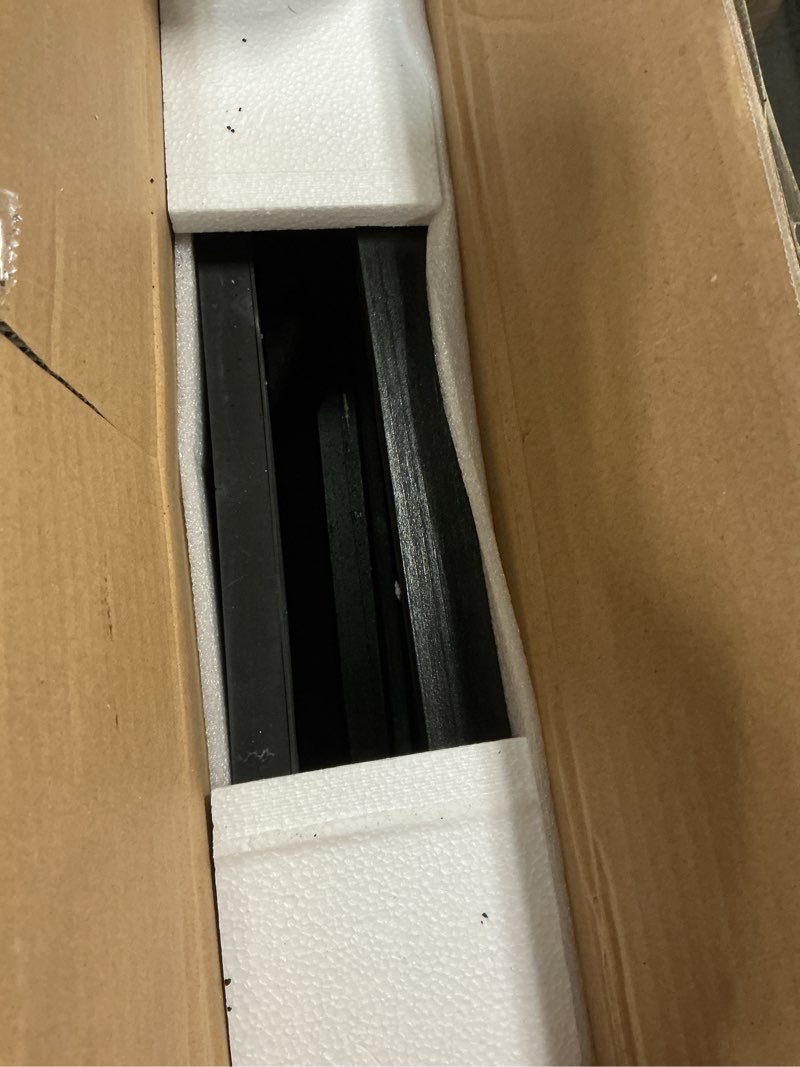 Condition photo showing Good Condition for Weatherproof Outdoor Cat House, Feral Cat Shelter, 100% Insulated Foam, Solid Wood, Large Size for Multiple Cats, 24.8" L x 16.1" W x 18.9" H Black