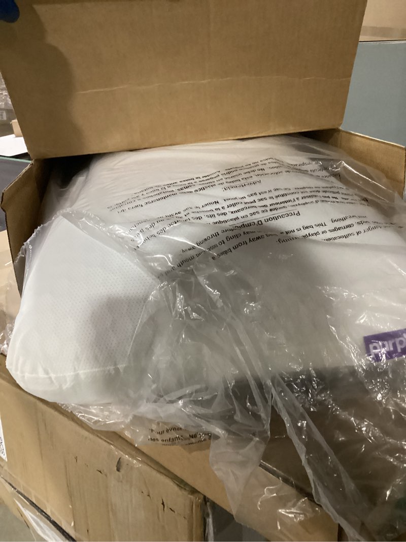 Condition photo showing Good Condition for purple harmony pillow – talalay latex foam cooling pillow for combo or side sleepers, 360º hex gelflex grid for no-pressure support and luxurious weightless feel - standard, medium feel, tall height standard – tall