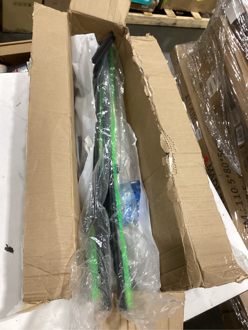 Condition photo showing Good Condition for 32 inch wiper blade rv pair or motorhome rv windshield wipers 9mm 12mm j hook with 20 pieces car concentrated washer tablets and 2pcs rubber wiper blades refills 32"/32" 2 pcs 2+32ug