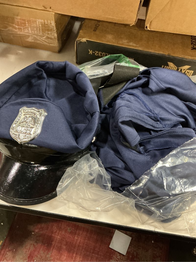 Condition photo showing item condition for ((Size s))Women Police Costume,Cop Costume Dress for Adult Police Officer Costume Halloween Cosplay Party Events Small