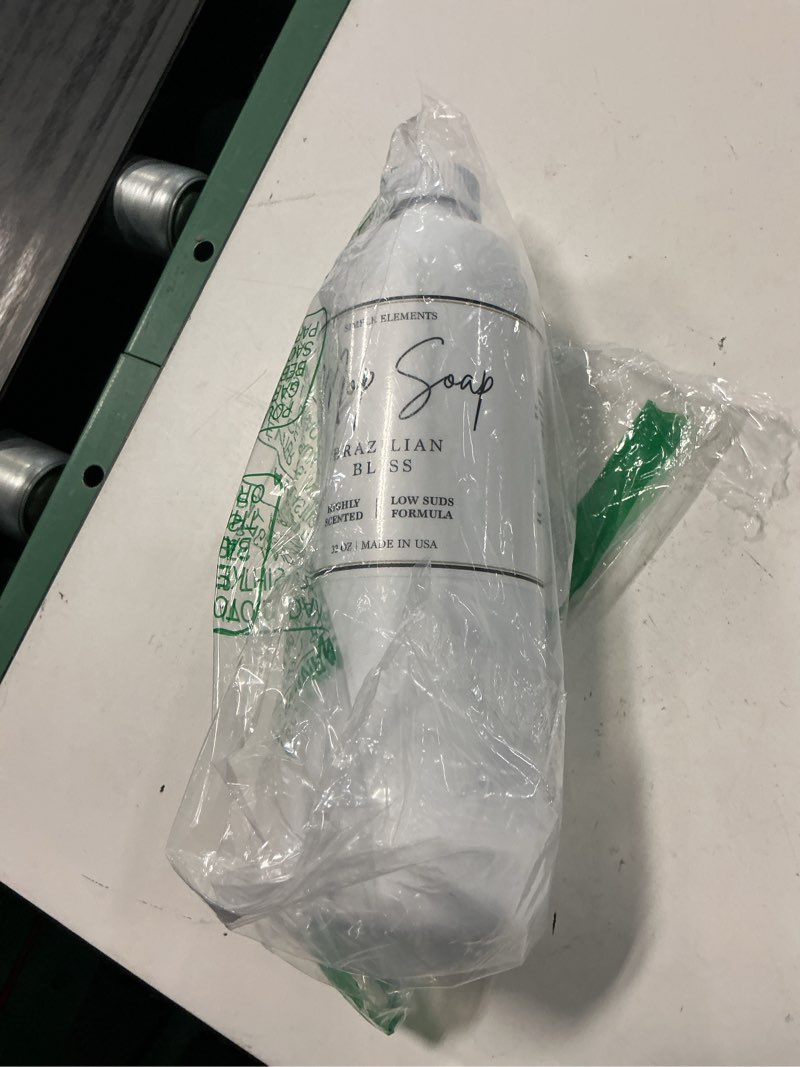 Condition photo showing New/Like New for mop soap highly scented fragrance, long lasting luxury floor cleaner for hardwood, tile, laminate & stone, low suds no residue formula, all mop types, made in usa, 32oz brazilian bliss fragrance