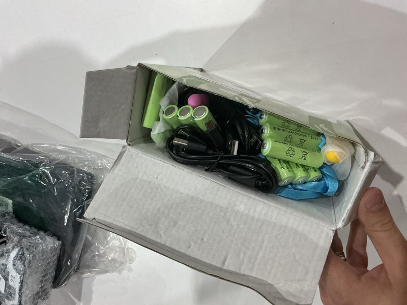 Condition photo showing As Is for topsung walkie talkies for kids long range walkie-talkie for adults rechargeable 6 pack with lanyard noaa usb, family pink 2 way radio toys for 3-12 year old boys girls toddlers camping skiing blue red orange yellow purple pink