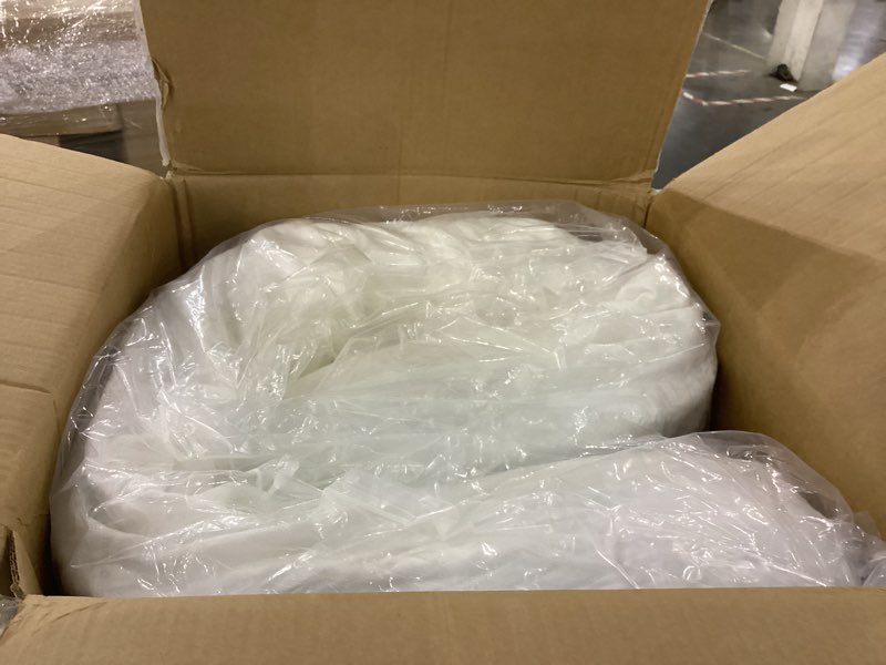 Condition photo showing As Is for Linenspa 10 Inch Gel Infused Memory Foam Mattress – Twin Size – Medium Plush - Cooling Gel - Mattress in a Box - Primary or Guest Bedroom - Pressure Relieving and Breathable – CertiPUR-US Certified Twin 10