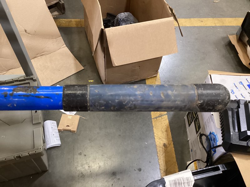 Condition photo showing As Is for fiberglass handle trenching spade