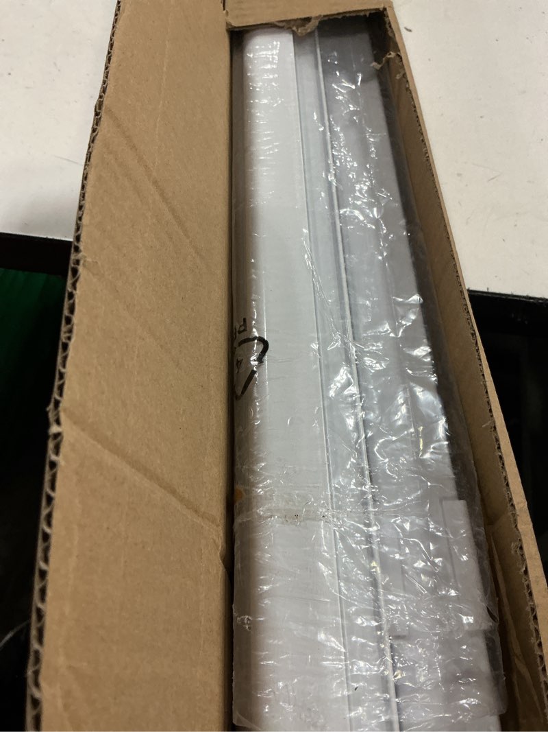 Condition photo showing Good Condition for lazblinds no-drill cordless zebra blinds - dual layer light filtering & room darkening, free-stop lift, easy install, day & night privacy with valance for window 40" w x 72" h, white 40"w x 72"h white