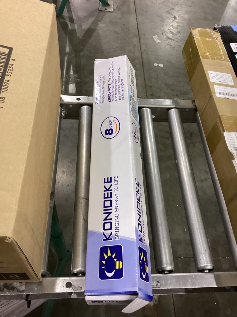 8 Pack 21 Inch T5 Fluorescent Light Bulb 13 Watt F13T5/WW Compatible with Sylvania Satco Philips GE 