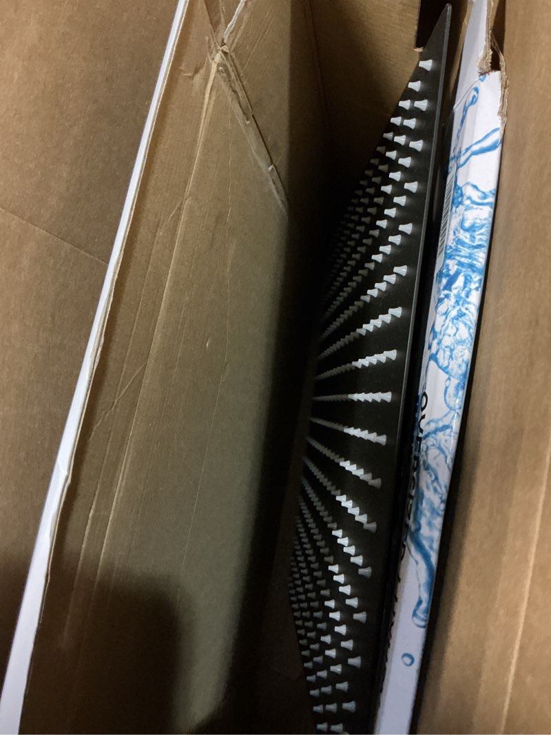 Condition photo showing Good Condition for Voolan Oversize Rain Shower Head - High Flow Square Rainfall Showerhead - Waterfall Full Body Coverage - Universal Ceiling or Wall Mount (16 Inch, Matte Black) 16 Inch Matte Black