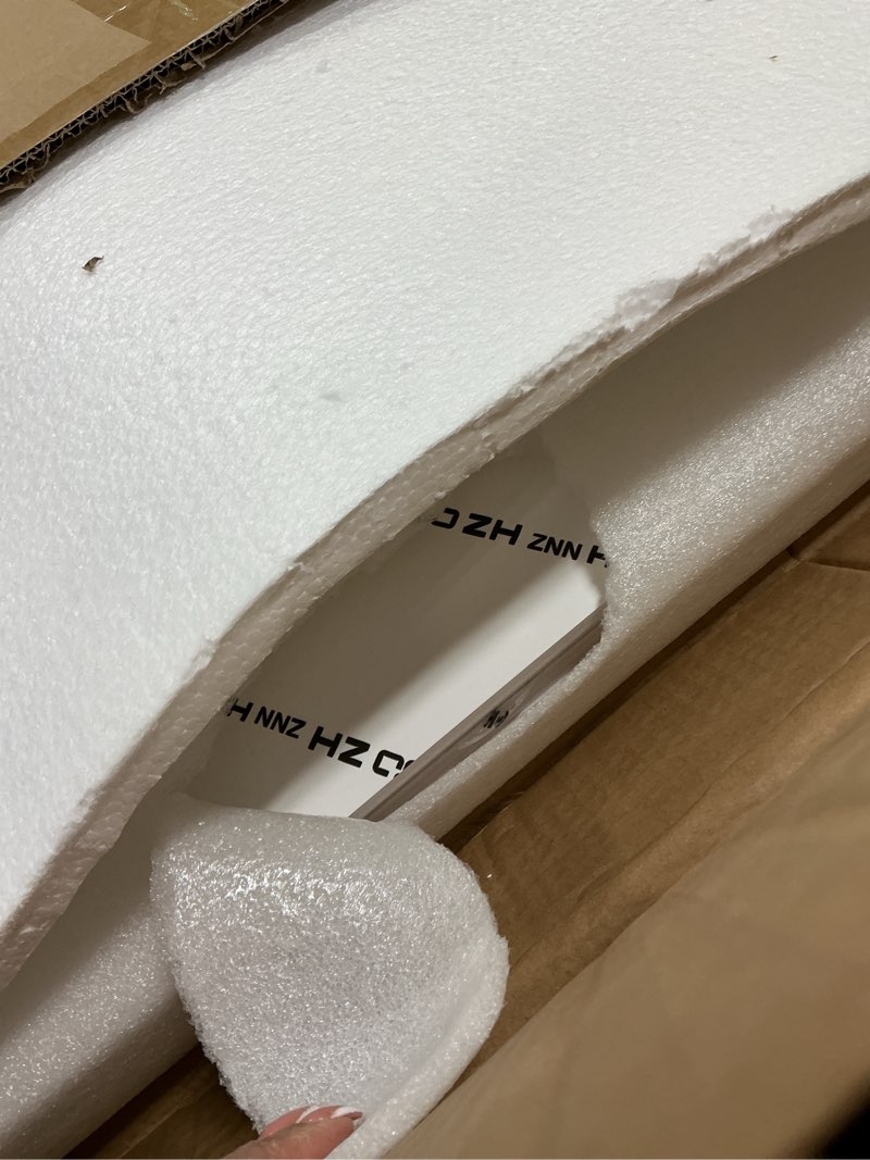 Condition photo showing New/Like New for 5 Pcs Wire Rack Covers 16x9x2.5 inch PVC Pantry Shelf Cover 0.31 inch Thick Removable Closet Wire Rack Shelf Covers,Decoration Kitchen Bathroom Office Shelving (Light Luxury White,16x9x2.5inch) Light Luxury White 16x9x2.5inch