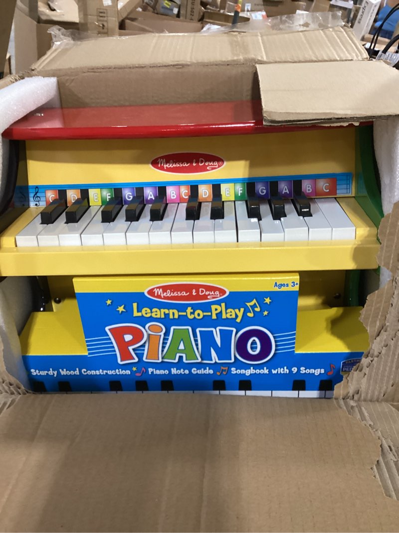 melissa and doug learn to play piano bright colors