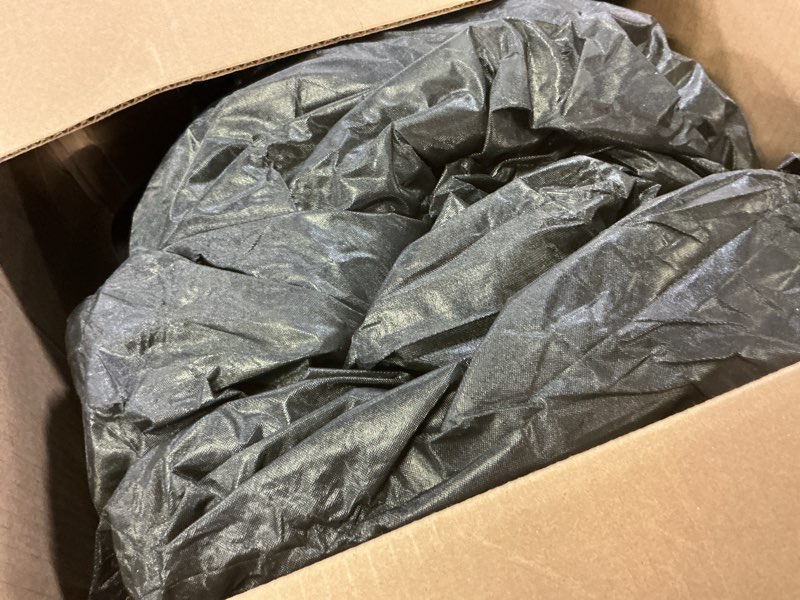 Condition photo showing As Is for 6 Layers SUV Car Cover Waterproof All Weather for Automobiles, Size A5 with Zipper & Cotton Universal Fit for Buick Encore, Ford Escape,Kia Sportage (Up to 181inch) Black A5 Fit SUV Length Up To 181"