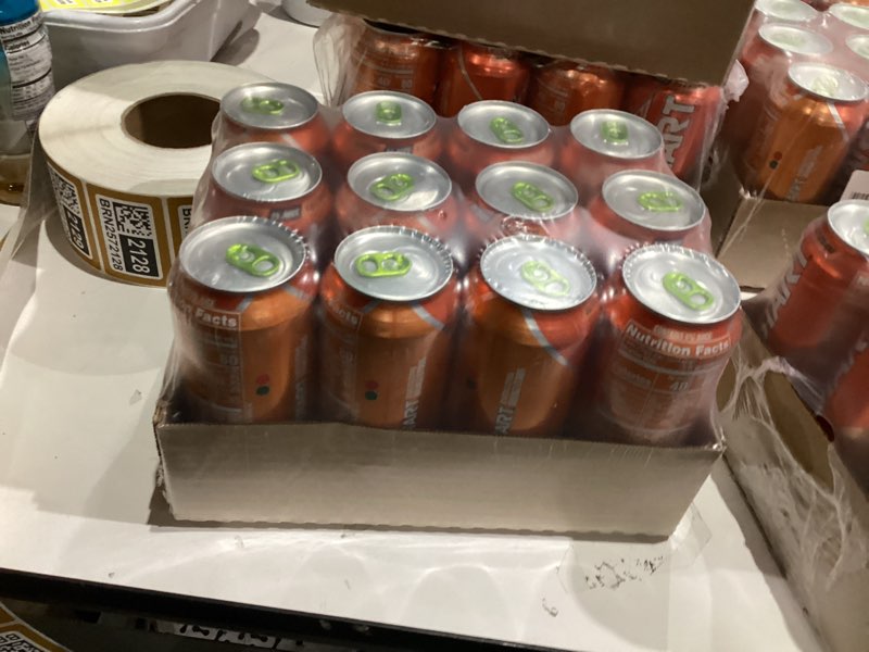 Condition photo showing New/Like New for Mountain Dew Kickstart, Orange Citrus, 92mg Caffeine, Vitamins B & C, 80 Calories, 5% Juice, 16 Fl Oz (Pack of 12) Orange Citrus 16 Fl Oz (Pack of 12)