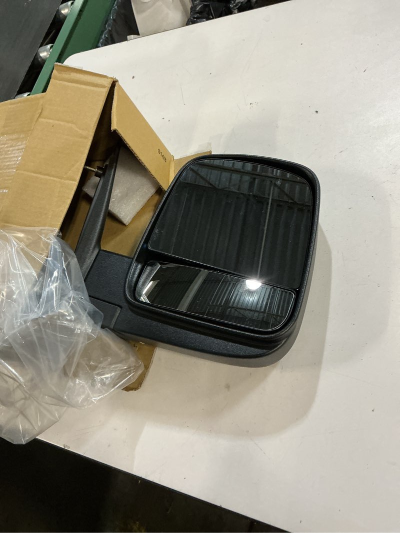 Condition photo showing Good Condition for dependable direct passenger side mirror fits chevy express, gmc savana 1500 08-14 & chevy express, gmc savana 2500/3500 08-17 – textured, blind spot corner glass – right side view mirror oem gm1321395
