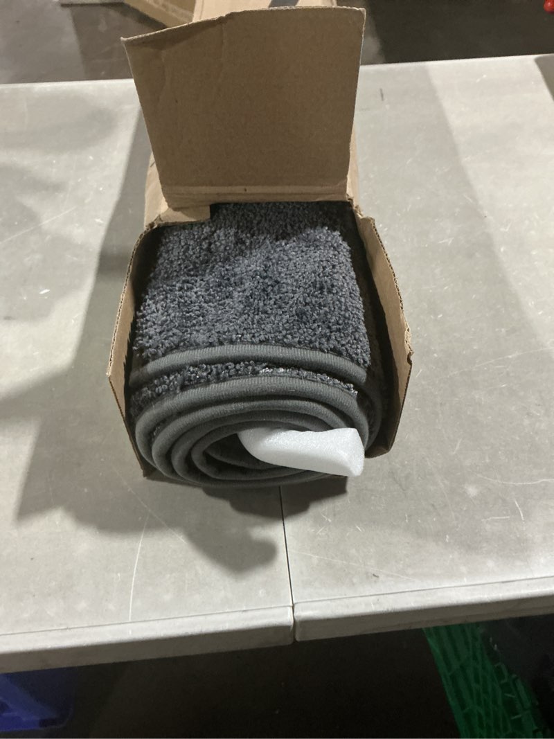 Condition photo showing Good Condition for 5x8 ultra soft rug for living room, 5x8 fluffy shag area rug for bedroom, modern shaggy carpets fuzzy rug for teens dorm nursery home decor aesthetic, upgrade anti-skid durable, grey grey 5' x 8' (rectangular)