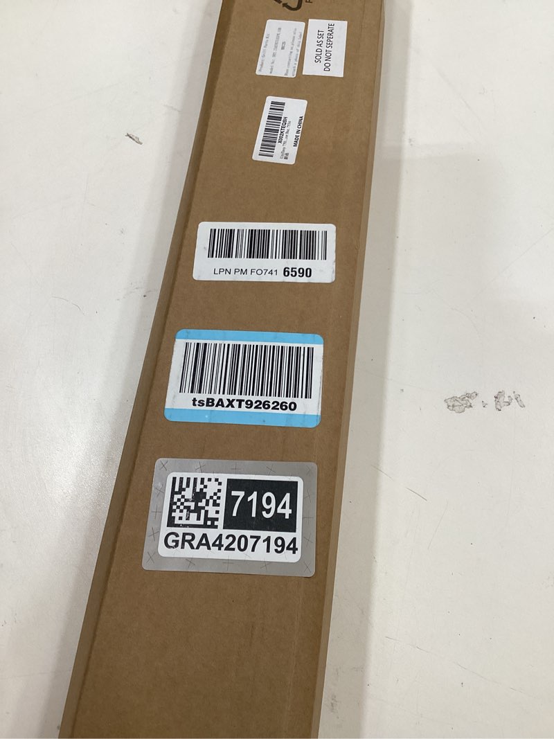 Condition photo showing As Is for uniflasy 7507 grill replacement part kit for weber genesis silver a, spirit 200 series, spirit 500, spirit e-210, spirit e-200, s-200, s-210 7507 grill burner tube set with 7535 flavorizer bar, 7534 27" 7507 + 21.5" 7535